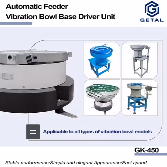 Alimentateur vibrant automatique portant l'alimentateur de bol vibrant électromagnétique